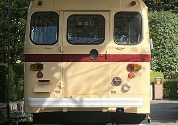 いすゞの古いバス