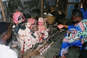 呪術を施された小屋